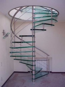 стеклянная лестница