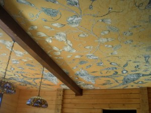 тканевый натяжной потолок